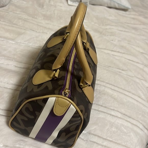 Victoria secret purple purse - Picture 2 of 4